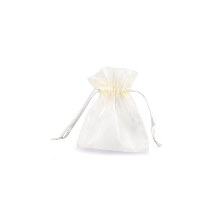 20 Sacchetti organza Milly 12,5x17cm avorio UL550DLL03VAV