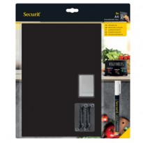 Set 5 TAG nere 21x29,7cm (A4) Securit TAG-A4-WT