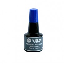 Inchiostro per cuscinetti a base alcool 30gr blu Viva 358B-Blue