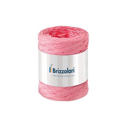 Rafia sintetica 6802 5mmx200mt colore rosa baby 05 Brizzolari 01003705