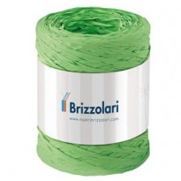 Rafia sintetica 6802 5mmx200mt colore verde chiaro 10 Brizzolari 01003710