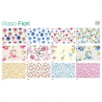 Scatola 100fg carta regalo Raso Fiori 70x100cm Rex Sadoch R4403GEN