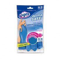 Guanti in nitrile DERMASAFE tg. M Blu 1254LXM