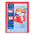 Cartella di presentazione in PP 2 alette rosso Kreacover A4 Exacompta 43503E