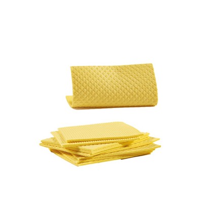 Pack 10 Pannospugna Aquos giallo PERFETTO 0231