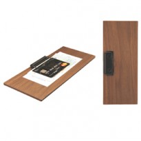 Porta Conto in legno 24x10cm con fermaglio Walnut MC-WALBP-BL