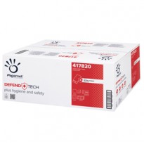 Pacco 210 asciugamani piegati a V Defend Tech 420285 - Conf da 15 pz.