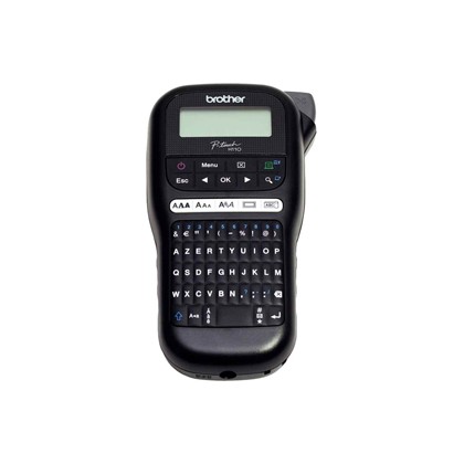 Etichettatrice palmare portatile, nastri serie TZe da 3.5 a 12 mm. Tastiera QWER PTH110TA1