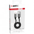 Emtec Cavo USB-A to Lightning T700 ECCHAT700AP