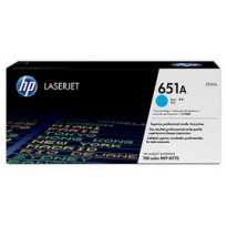 HP 651A TONER CARTRIDGE CIANO CE341A