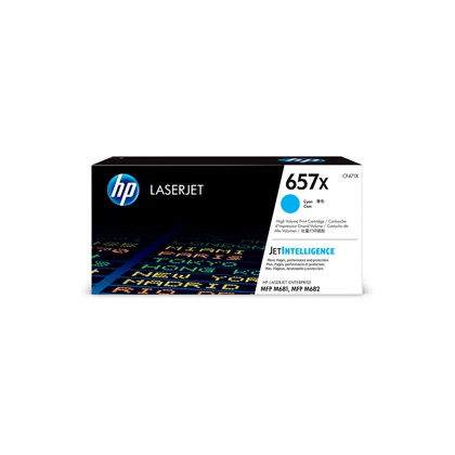 TONER CIANO HP 657X COLOR LASERJET ENTERPRISE M681-M682 CF471X