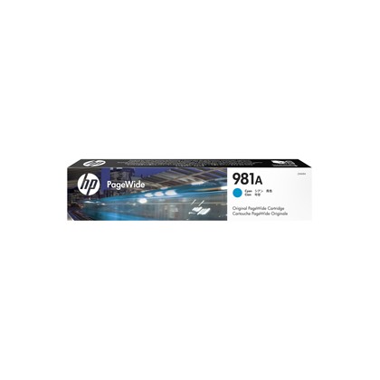 HP 981A INK CARTRIDGE PAGEWIDE CIANO 6.000PAG J3M68A