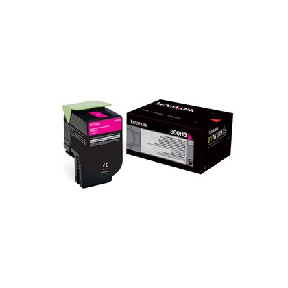 TONER MAGENTA 800H3 ALTA CAPACITA CX410DE/ CX410DTE e CX410E 80C0H30