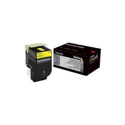 TONER GIALLO 800H4 ALTA CAPACITA CX410DE/ CX410DTE e CX410E 80C0H40