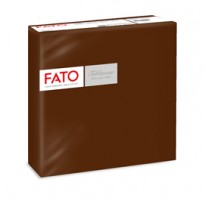 50 tovaglioli carta 40x40cm color cacao Linea Airlaid Fato 88404901