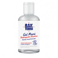 Gel detergente mani alcolico 77 60ml Bakterio BK017