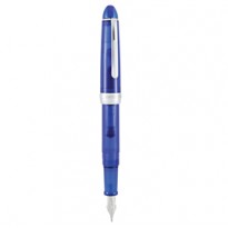 Penna stilografica Monza tratto medio fusto in resina blu Monteverde J036835