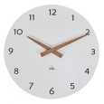 Orologio da parete 30cm bianco/legno HorMilena Alba HORMILENA BC