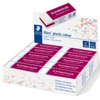 Gomma Mars  plastic violetto Staedtler 526 50E1-61 - Conf da 20 pz.