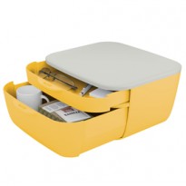 Cassettiera 2 scomparti Giallo Cosy Leitz 53570019