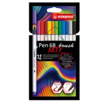 Astuccio 18 pennarelli PEN 68 Brush ARTY Line 568/18 Stabilo 568/18-21-20