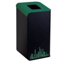 Gettacarte Rubik Evo Verde 80Lt per raccolta differenziata 789298