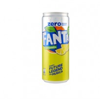 Fanta Lemon Zero Lattina 33cl COLFI - Conf da 24 pz.