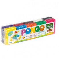 10 panetti Pasta Pongo 50gr colori assortiti Giotto F605000