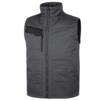 Gilet Multitasche STOCKTON3 Tg. M grigio/arancio STOC3GOTM