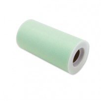 Tulle in rotolo 12,5cmx25mt acqua marina Big Party 85064