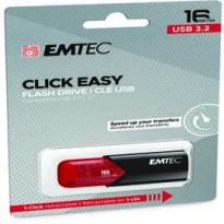 Emtec Memoria USB B110 USB3.2 Clickeasy 16GB rossa ECMMD16GB113