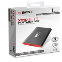 Emtec X210 External 1024G con Cover protettiva in silicone ECSSD1TX210