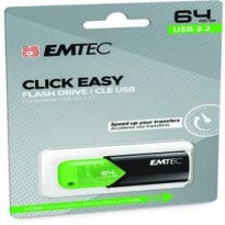 Emtec Memoria USB B110 USB3.2 Clickeasy 64GB verde ECMMD64GB113