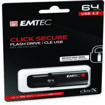 Emtec Memoria B120 Clicksecure 64GB ECMMD64GB123