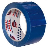 Nastro adesivo 50mm x 66m Blu PVC 350 Eurocell 000901366 - Conf da 6 pz.