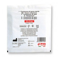 Busta di garza compressa sterile 10x10cm GAZ111 PVS GAZ111 - Conf da 10 pz.