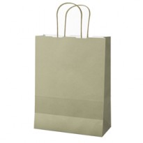 25 shoppers Twisted carta kraft 26x11x34,5cm salvia Mainetti Bags 091339