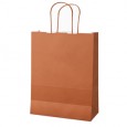25 shoppers Twisted carta kraft 18x8x24cm terracotta Mainetti Bags 087998