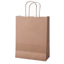 25 shoppers Twisted carta kraft 45x15x50cm rosa antico Mainetti Bags 091506