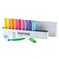 Desk Set 12 evidenziatori colori assortiti Pantone PT 84010410