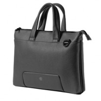 Borsa c/manici espandibile Gate Trended ecopelle dim.41x30x7cm nero InTempo 9234GAT34