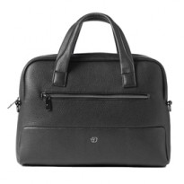 Borsa c/manici slim Gate Trended ecopelle dim.41x30x7cm nero InTempo 9216GAT34