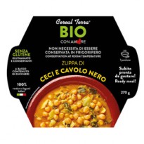 Zuppa ceci e cavolo nero in confezione da 300gr - Cereal Terra 0039725 - Conf da 6 pz.