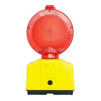 Lampeggiante stradale Double Blink Road giallo fluo/rosso Velamp ST088