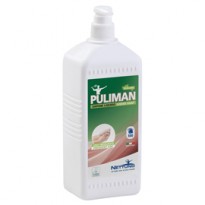 Sapone liquido Puliman Ecolabel in flacone da 1Lt con dosatore Nettuno 00878