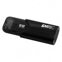 Emtec Memoria USB B110 USB3.2 Clickeasy 512GB nera ECMMD512GB113