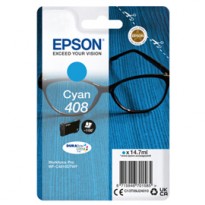 Epson Cartuccia DURABrite Ultra, 408 Ciano C13T09J24010