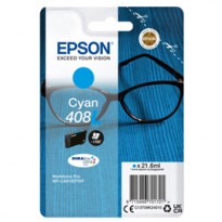 Epson Cartuccia DURABrite Ultra, 408L Ciano C13T09K24010