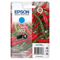 Epson Cartuccia 503 Peperoncino Ciano 3,3 ml C13T09Q24010