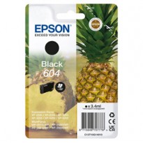 Epson Cartuccia 604 Ananas Nero 3,4 ml C13T10G14010